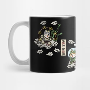 Fujin Cat God and Raijin Cat God NYanko Mug